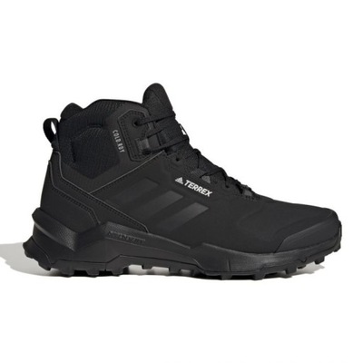 Czarne Syntetyk Buty Trekkingowe Adidas r.42