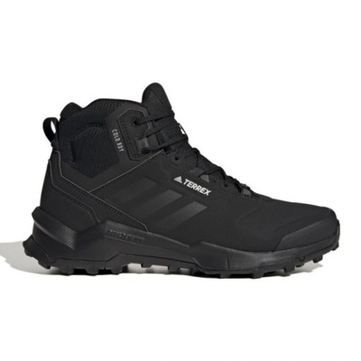 Czarne Syntetyk Buty Trekkingowe Adidas r.44