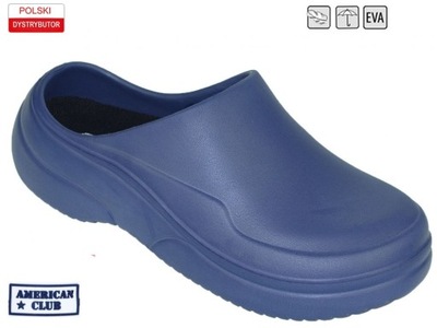 KLAPKI OGRODOWE DAMSKIE PIANKOWE LEKKIE EVA LACZKI