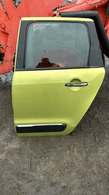 Дверь левый задняя citroen c3 picasso karc фото №1