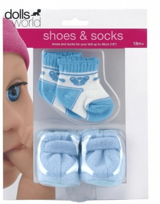 Buty i skarpetki dla lalek Dolls World