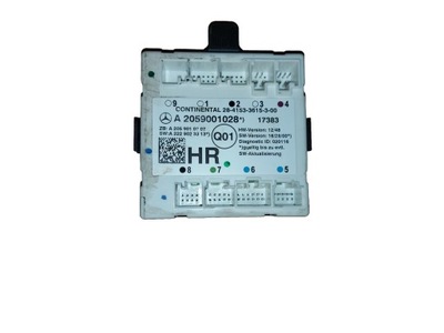 Модуль блок управления дверь mercedes-benz оригинальный номер a2059001028 фото №1