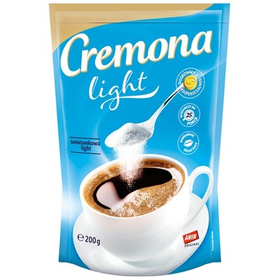 CREMONA Śmietanka Do Kawy Light 200g