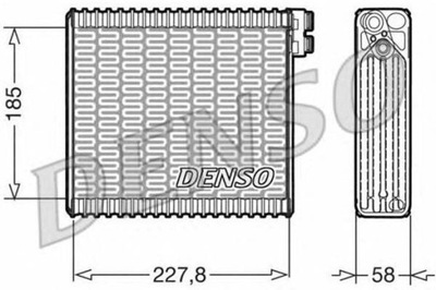 VAPORIZADOR DE ACONDICIONADOR FIAT STILO 1.2-2.4 10.01-08.  