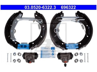 SET PADS BRAKE CITROEN BERLINGO/XSARA 96-11 SET FROM CYLINDERKAMI  