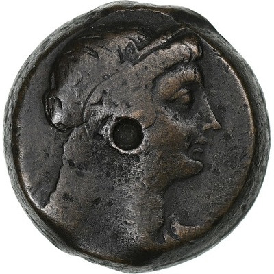 Egipt, Ptolemy V, Diobol, 204-180 BC, Alexandria,