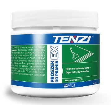 TENZI EX PROSZEK DO PRANIA DYWANÓW TAPICERKI 0.5kg