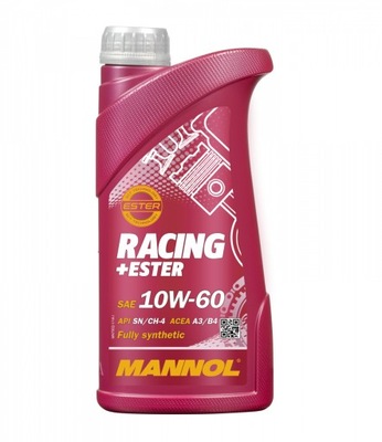 ACEITE 10W60 MANNOL RACING+ESTER 1L  