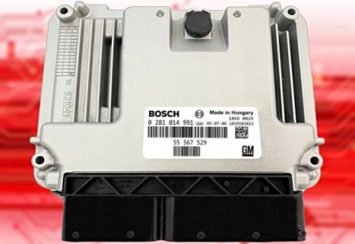 Бортовий комп'ютер ecu saab 1.9 55567529 0281014991 bosch фото №1