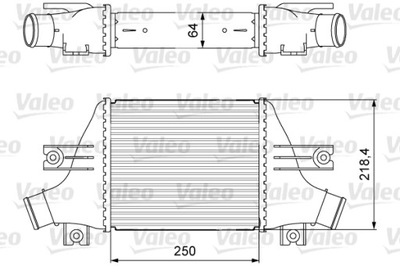 RADIATOR AIR CHARGER 818638  