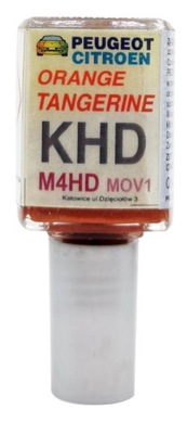 ZAPRAWKA : RYS 10ML CITROEN PEUGEOT KHD K0HD M0V1 M4HD ORANGE TANGERINE 