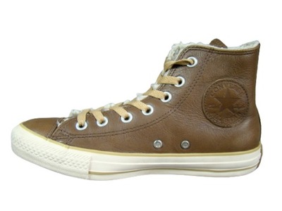 CONVERSE ALL STAR TRAMPKI OCIEPLANE SKÓRA r. 37,5