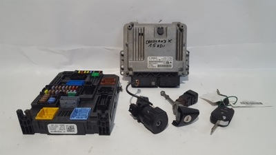 Crossland x бортовой компьютер набор стартовый иммобилайзер 1,5 hdi 9814182680 фото №1