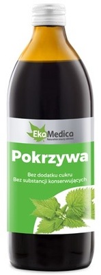 Ekamedica Pokrzywa 0,5 L Sok 100% 99,8%