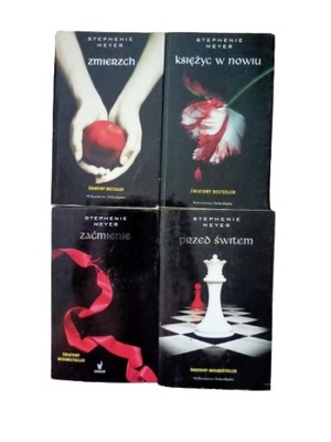 SAGA ZMIERZCH Stephenie Meyer 4 TOMY