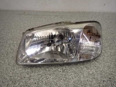 Hyundai accent 00-03 лампа передня ліва фара лівий europa фото №1