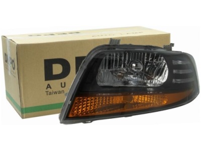 Лампа фара лівий daewoo kalos 02- chevrolet aveo t250 t255 05-13 фото №1
