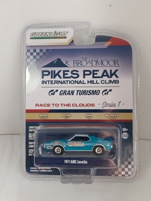 Greenlight 1:64 Pikes Peak 1 - AMC Javelin 1971 Official Pace Car 49th