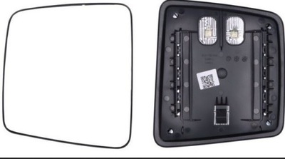 Вкладыш зеркала scania p/gr/r/s 2016 левая подогрев фото №1