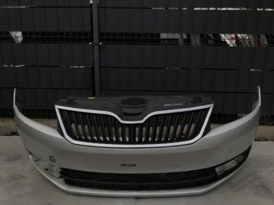 Skoda rapid 5j бампер перед передний bez отверстий 2012-2020 фото №1