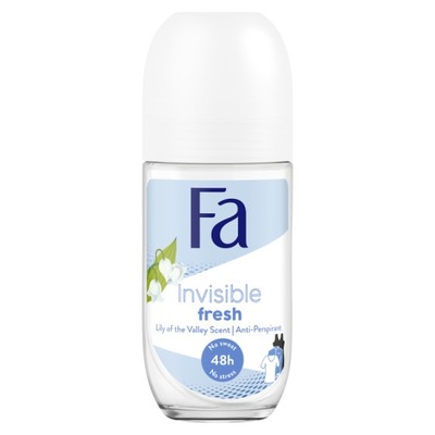 Fa Dezodorant w kulce Invisible Fresh 50ml