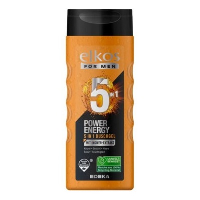 Elkos Men 5in1 Power Energy Gel 300ml Odświerza