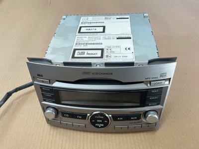 RADIO CD ORIG. SUBARU LEGACY V 2009 2013 MODELIS 86201AJ410 