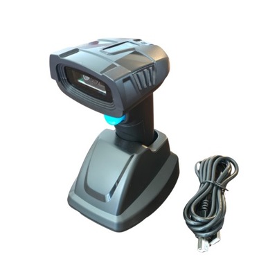 Czytnik Skaner kodów kreskowych 1D 2D QR Bezprzewodowy stacja dokująca