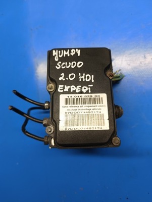 Насос abs тормозная citroen jumpy ii expert scudo ii 2.0 hdi фото №1