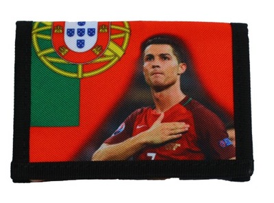 Portfel dziecięcy na rzep RONALDO Portugalia