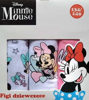 Minnie Mouse figi dziewczęce 134/140 myszka Mickey