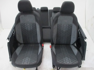 Сиденья обивка vw taigo 22r r-line alcantara фото №1