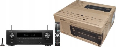 AMPLITUNER DENON AVR-X1700H 7.2 145W 7.2 DOLBY ATMOS DTS X Wi-Fi CZARNY