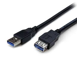 Kabel USB 3.0 - wtyk USB A - gniazdo USB - 1.8m