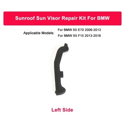 Sunroof Sun Visor Bracket Clip Repair Kit For BMW X5 E70 F15 5410719~60964