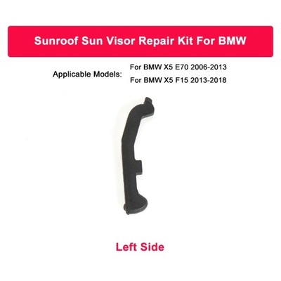 SUNROOF SUN VISOR BRACKET CLIP REPAIR НАБІР FOR BMW X5 E70 F15 5410719~60964