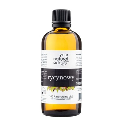 Olej rycynowy - 100 ml - Your Natural Side