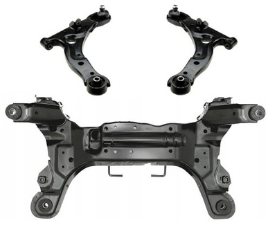 Рама подрамник подрамник балка + рычаги hyundai matrix фото №1