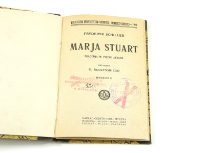 Marja Stuart (Fryderyk Schiller, 1925)