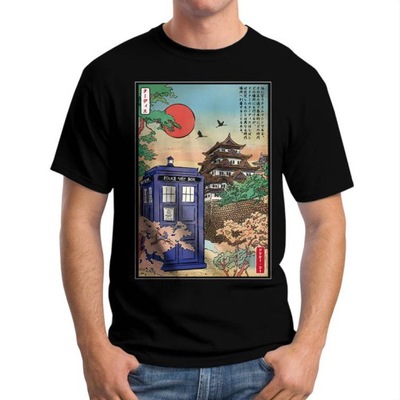 Koszulka Męska Doctor Who Tardis 2XL