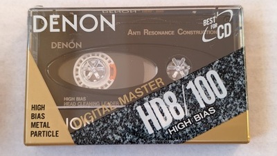 Denon HD8 100 Digital Master Metal typ II 1990 1sz
