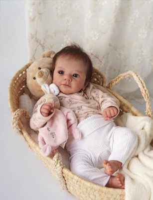 Reborn Baby Silicone lalka 48 cm Korpus z tkaniny