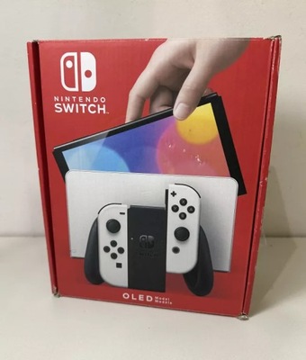 KONSOLA NINTENDO SWITCH OLED BIAŁA GW !