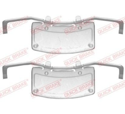 Quick brake набор монтажный тормозных колодок audi a8 фото №1