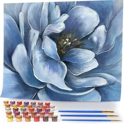 Malowanie po numerach Obraz DIY Kwiat 40x50 cm