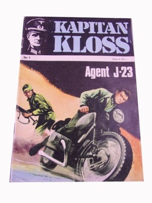KAPITAN KLOSS 1. AGENT J-23 wydanie II 1983 r.