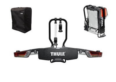 MALETERO SOPORTE BICICLETAS AL BARRA DE REMOLQUE THULE EASYFOLD XT 2 BICICLETAS 933 PLEGADIZO  