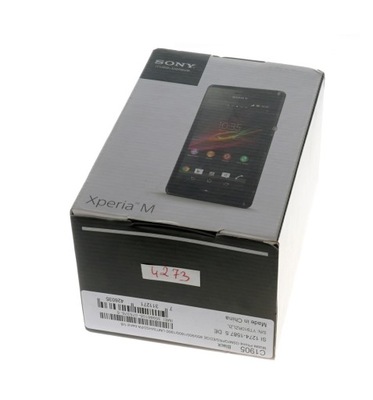 Pudełko opakowanie Sony Xperia M C1904 C1905 ORYG