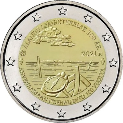 Finlandia 2 euro 2021 - Wyspy Alandzkie