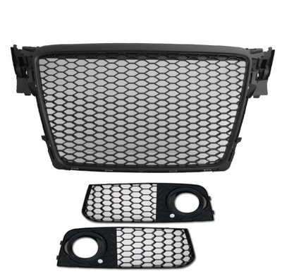 GRILLE RADIATOR GRILLE TUNING RS STYLE AUDI A4 B8 8K 07-11  